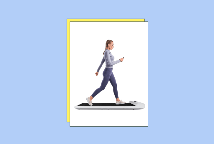 Fitness Enthusiasts Swear By This Walking Pad & It's Less Than $200